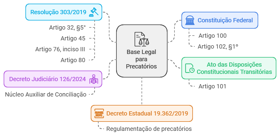 Base legal acordo precatório