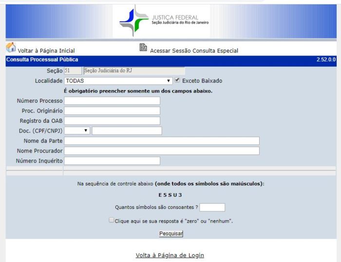Consulta De Processo Rj Rio De Janeiro Como Fazer