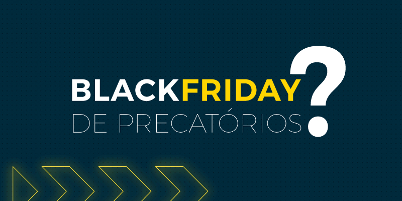 texto do black friday com ponto de interrogação